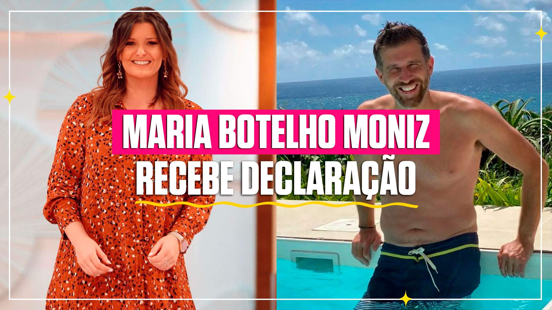 Maria Botelho Moniz recebe declaração de amor