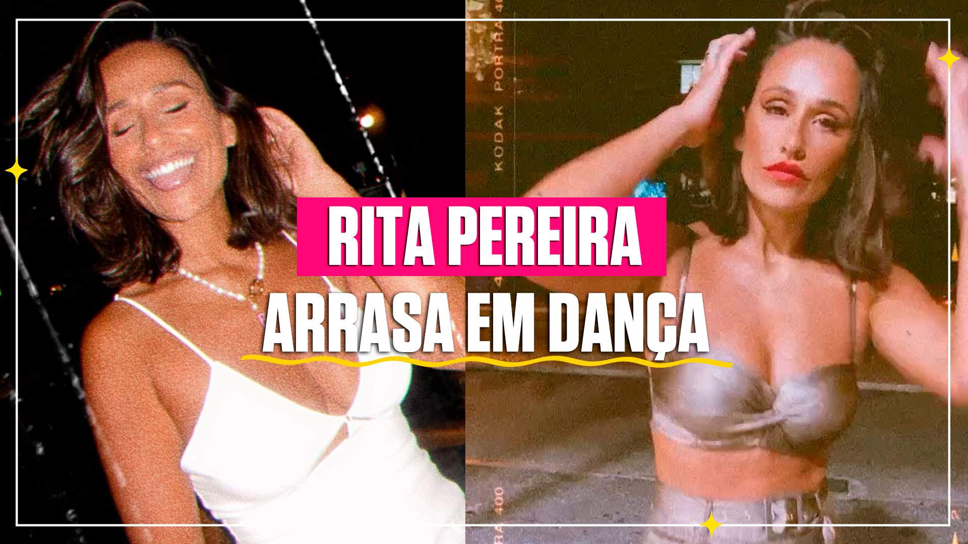 Rita Pereira a dançar