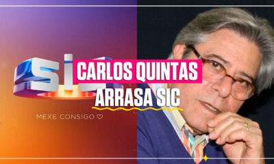 Carlos Quintas arrasa a SIC