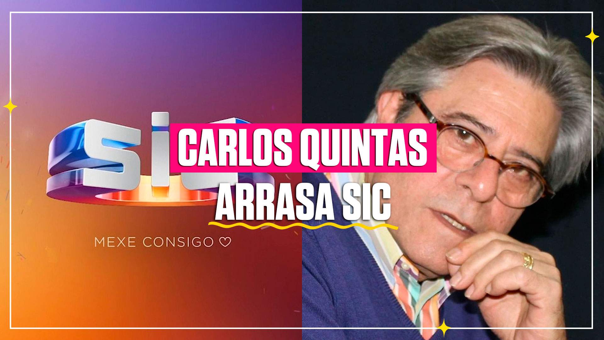 Carlos Quintas arrasa a SIC