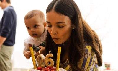 Sandra Silva celebra 1º aniversário depois de ser mãe