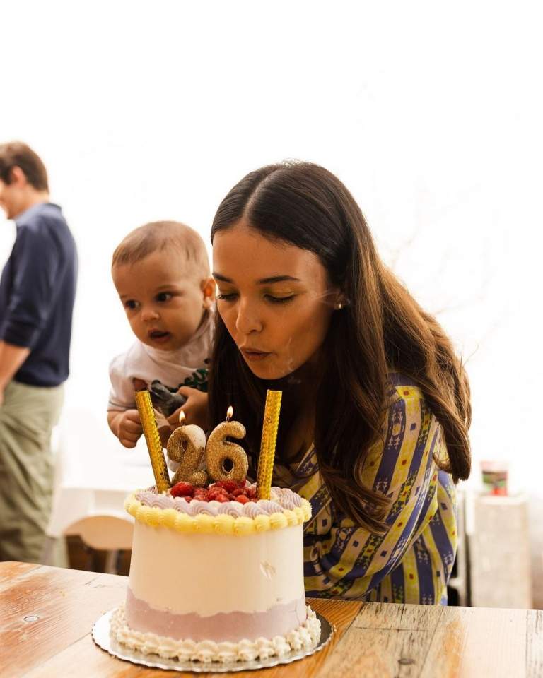Sandra Silva celebra 1º aniversário depois de ser mãe