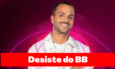 Dj não aguenta as saudades do filho e abandona a casa do Big Brother neste domingo.