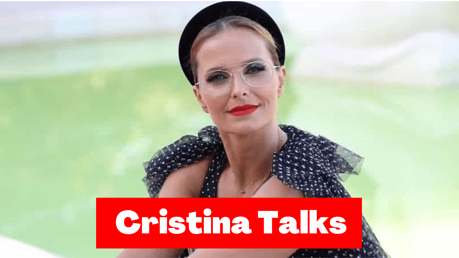 Tudo pronto para o Cristina Talks